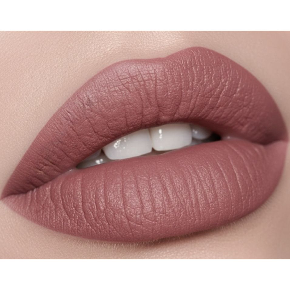 Matte Liquid Lipstick in the Shade (Toffee)