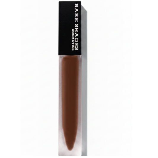 Bare Shades Cocoa Matte Liquid Lipstick -Dark Brown